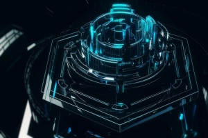 3840x2160 机制 结构 3d 深色 闪光壁纸 背景