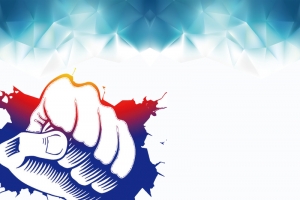 诚聘精英海报背景素材