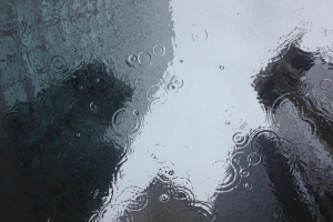 灰色雨滴背景