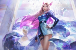 英雄联盟lol九尾妖狐 KDA ALL OUT 阿狸4k壁纸