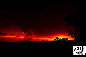 《 荒野大镖客2（RDR2 — Crimson Dusk Shadows）》4K游戏壁纸