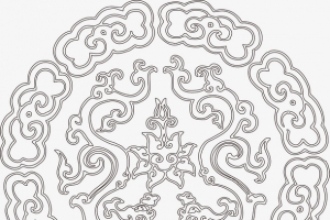 古代花纹装饰图案