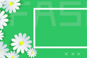 春季上新绿色扁平banner