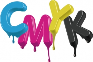 cmyk 颜色字母 喷漆