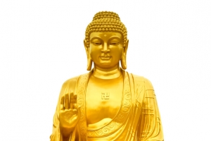金色释迦牟尼佛坐像