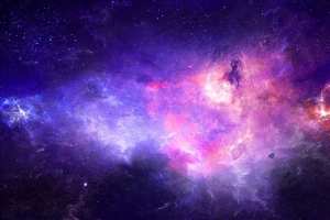 3840x2160 星云 星系 光 辉光 太空壁纸 背景