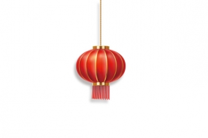 新年红灯笼素材