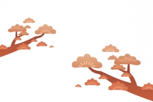 中国风古典树枝