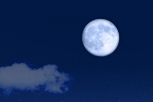夜晚美景psd分层H5背景