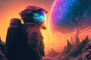 宇航员 太空 4K电脑壁纸3840x2400