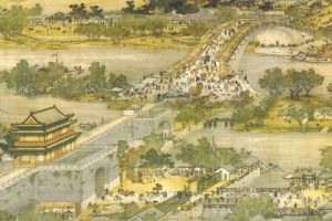 清明上河图淘宝网站背景图