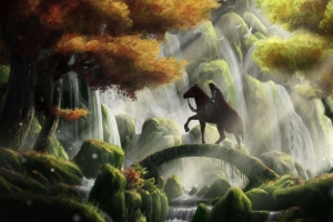 国王 盔甲 骑手 马 幻想 艺术 4k壁纸 3840x2160