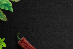 牛排大餐简约黑色banner