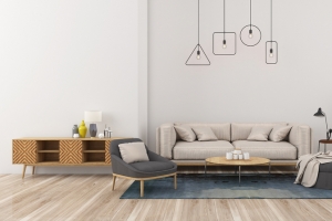 家具 灰色 背景 房间 褐色