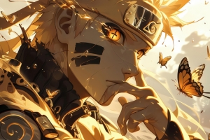 金色鸣人2880x1800高清壁纸 免费下载 适配平板笔记本便携设备