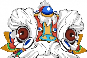 国潮手绘个性元素熊猫