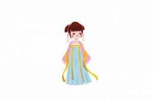 卡通古装汉服