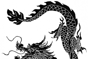 清晰中国风国潮龙