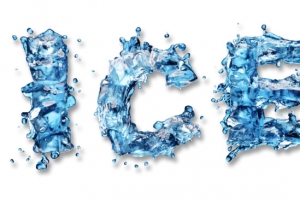 ICE冰块儿透明高清免扣字体