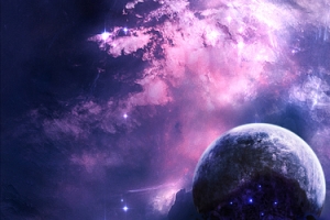 梦幻星空背景