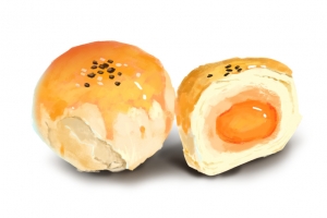 蛋黄酥/美食