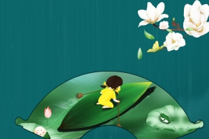 端午节背景元素图