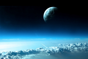 云 空间 天空 行星 4K壁纸