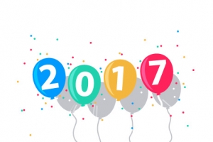 彩色气球2017日历