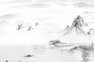 古典水墨背景图