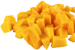 水果芒果丁素材