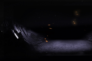 黑色场景科幻banner