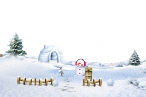 雪地