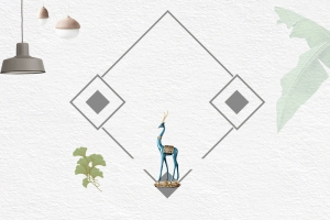 简约生活创意家居促销海报