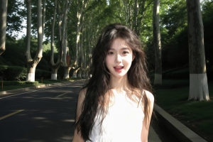 校园清纯可爱美女车机高清壁纸 2880x1800横屏免费下载