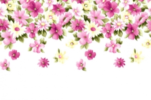 风红色五瓣花