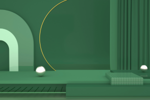 国潮，背景，C4D，电商