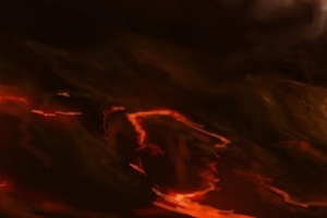 宇宙 天空 黑暗 火山 爆发  乌云