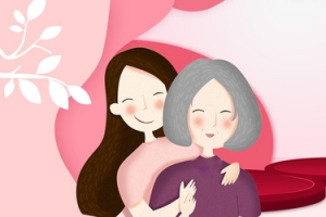 母亲节化妆品海报鲜花全屏海报banner