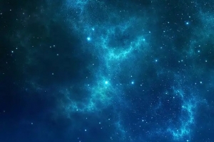 蓝色星空梦幻星光