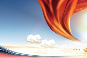 企业红色风格电商淘宝banner