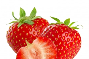 新鲜草莓红色可口高清PNG透明免扣设计素材免费下载