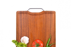 铁木菜板高清PNG透明装饰边框设计素材免费下载