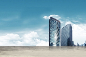 高楼大厦海报banner背景