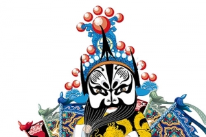 卡通京剧人物