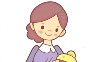 卡通科学母乳喂养漫画PNG