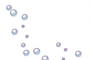 气泡水珠漂浮