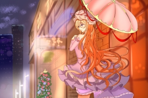 touhou东方动漫女孩4k壁纸