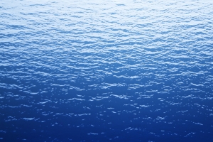 蓝色水面波纹海报背景