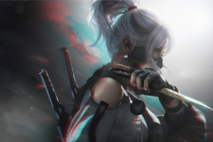 三角洲行动骇爪麦晓雯水墨云图4K车机游戏高清壁纸3840x2160免费下载