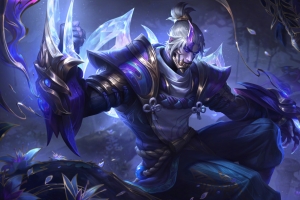 lol英雄联盟 至臻 灵魂莲华 劫 8K游戏壁纸 7680x4320
